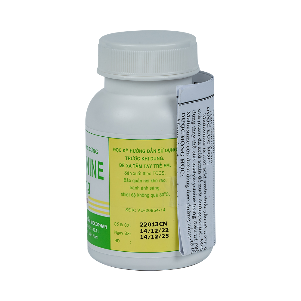 METHIONINE 250mg (C/100VNA)