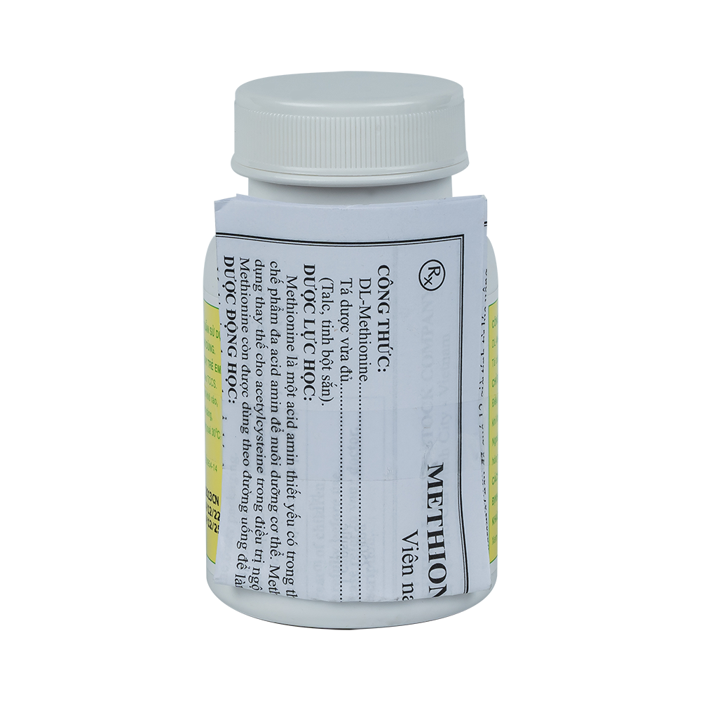 METHIONINE 250mg (C/100VNA)