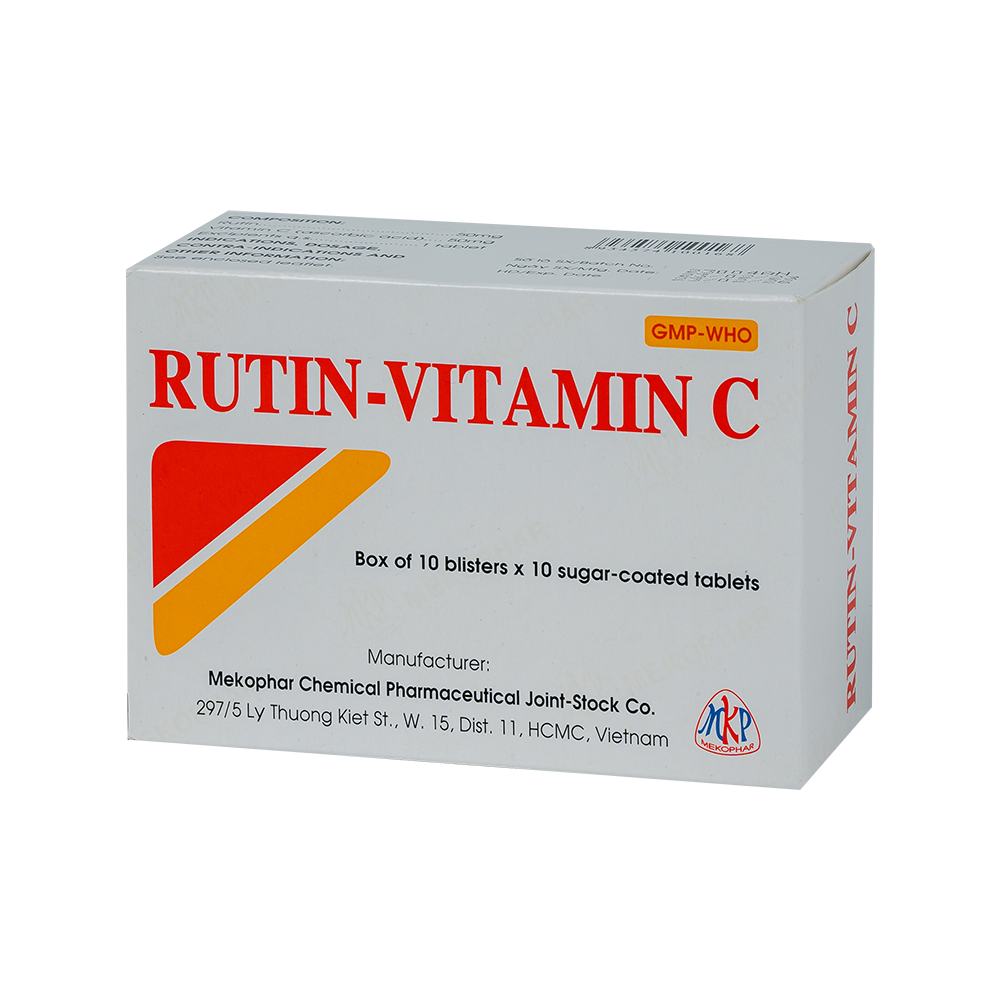 RUTIN -VITAMIN C (H/100VBĐ)