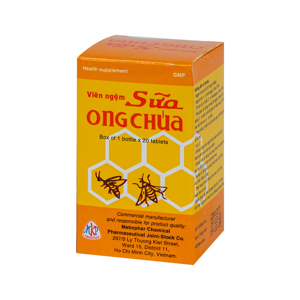 Sữa Ong Chúa (C/20Vngậm)