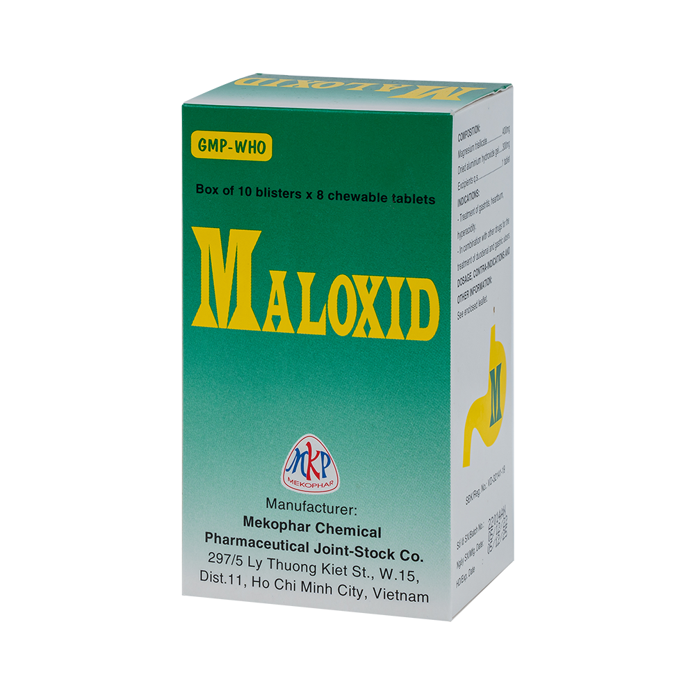 MALOXID (H/10Vỉx8V.nhai)