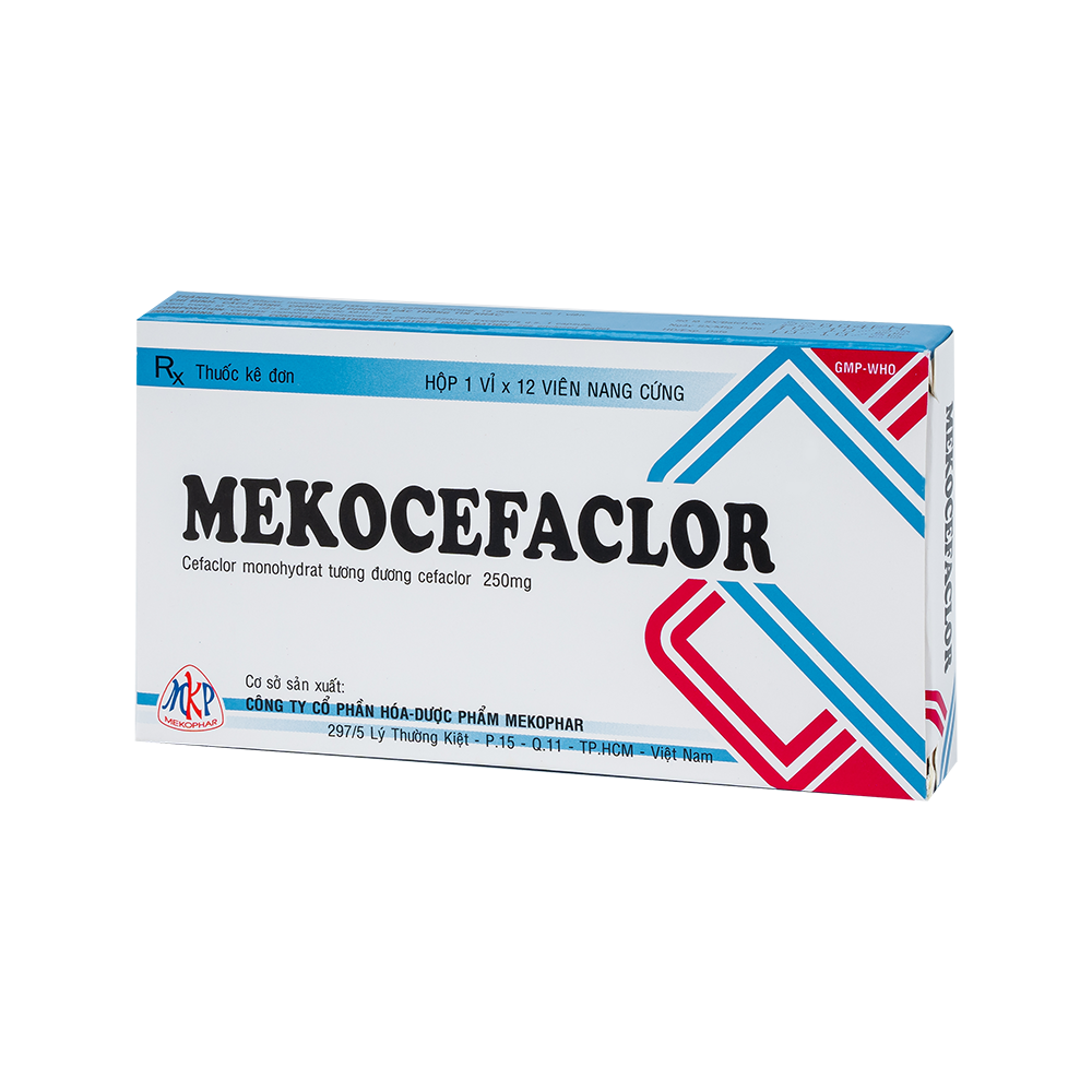 MEKOCEFACLOR (250mg H/12 VNA)