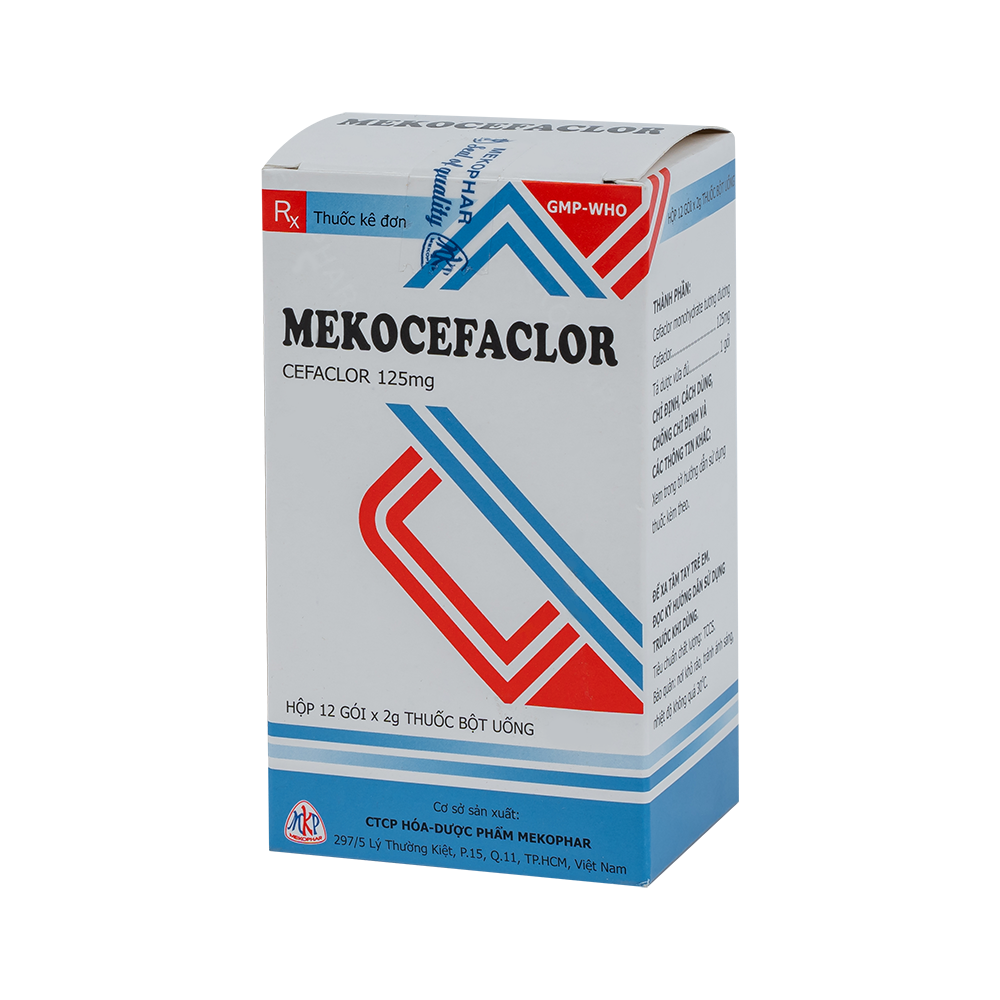 MEKOCEFACLOR(125mg H/12gói)