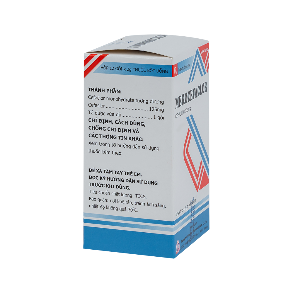 MEKOCEFACLOR(125mg H/12gói)