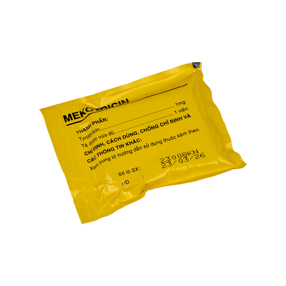 MEKOTRICIN (1mg- Hộp/24Vngậm)