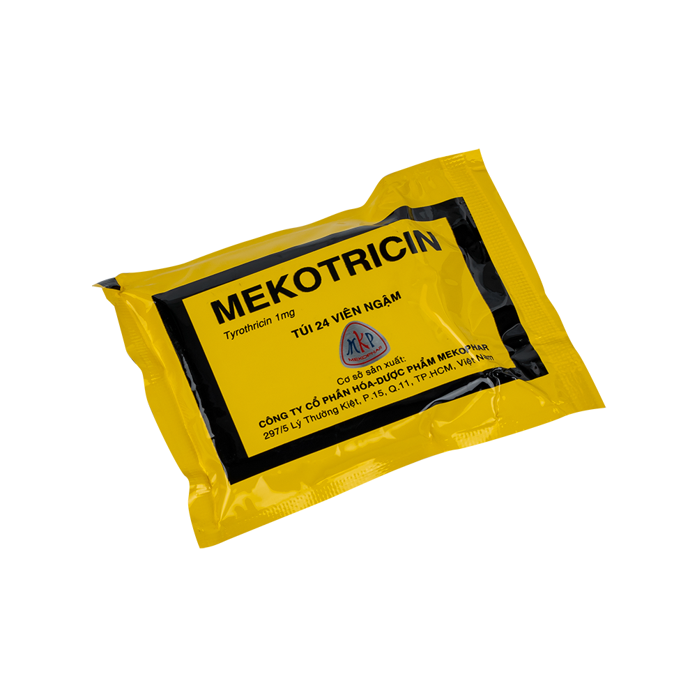 MEKOTRICIN (1mg- Hộp/24Vngậm)