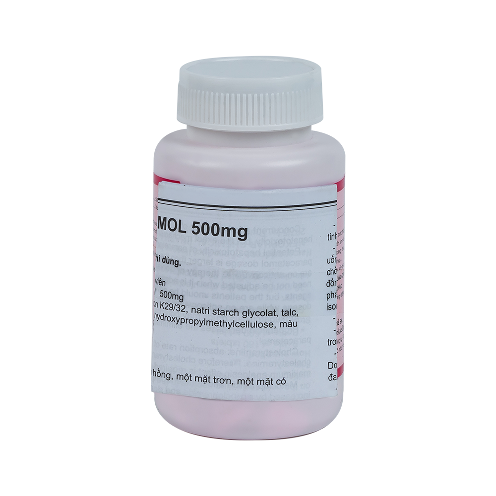 PARACETAMOL 500 (C/180VBP)