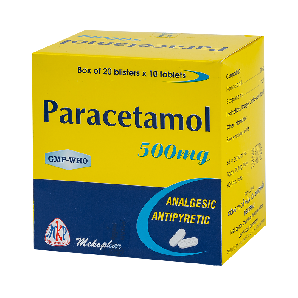 PARACETAMOL 500mg(H/200VD)