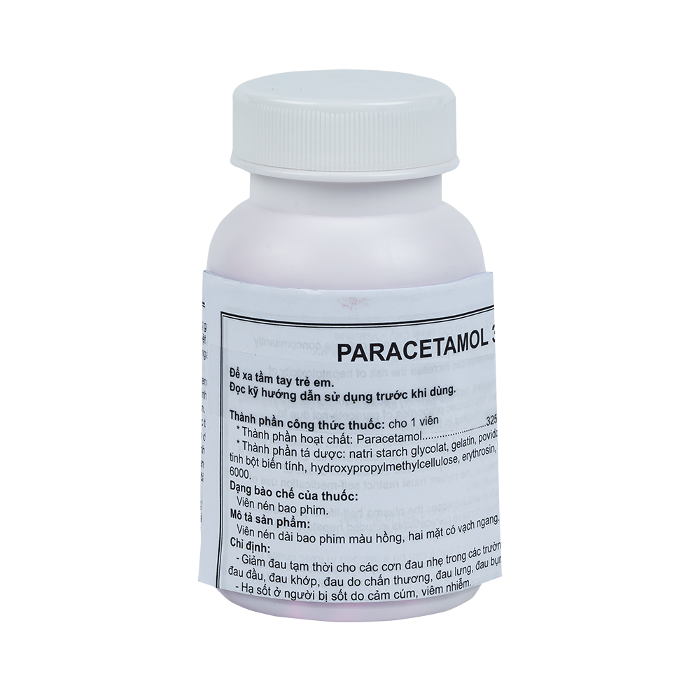 PARACETAMOL500mg (C/100VNA)