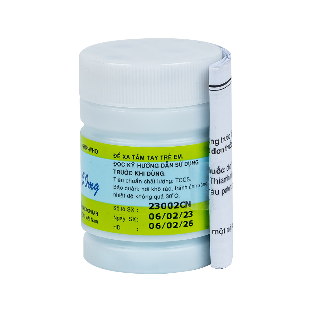 VITAMIN B1 50mg (C/100VNE)