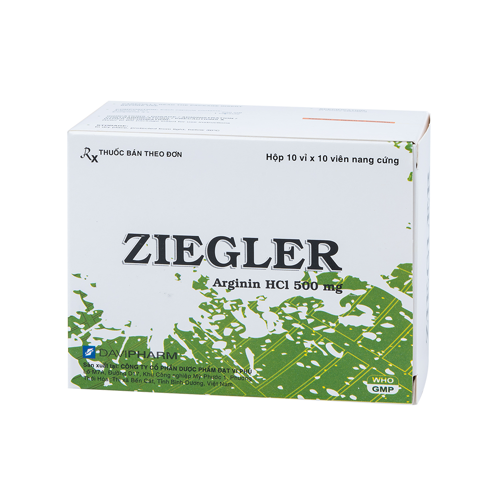 ZIEGLER Hộp 100 Viên Davipharm
