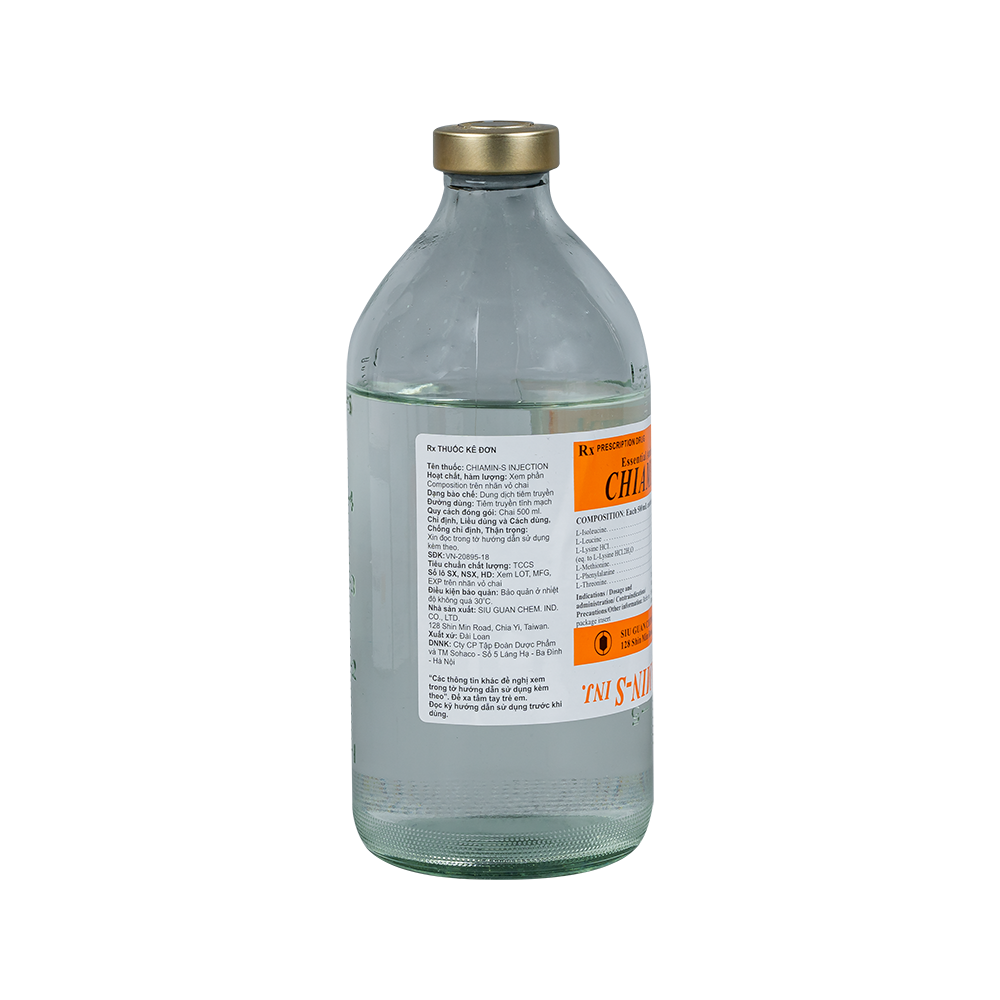 Chiamin -S 500ml Chai 500ml Siu Guan