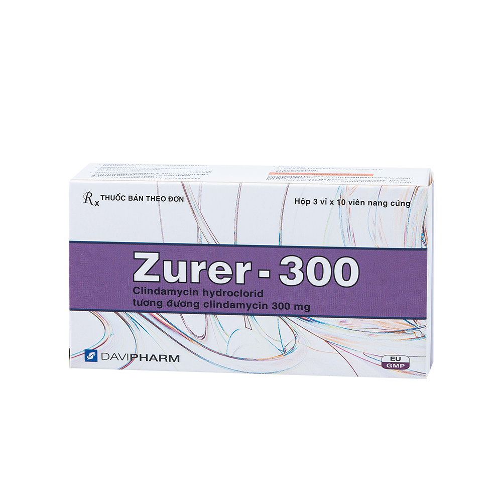 ZURER-300 Hộp 30 Viên Davipharm