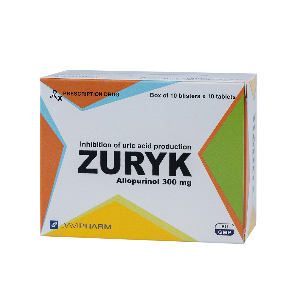 ZURYK Hộp 100 Viên Davipharm