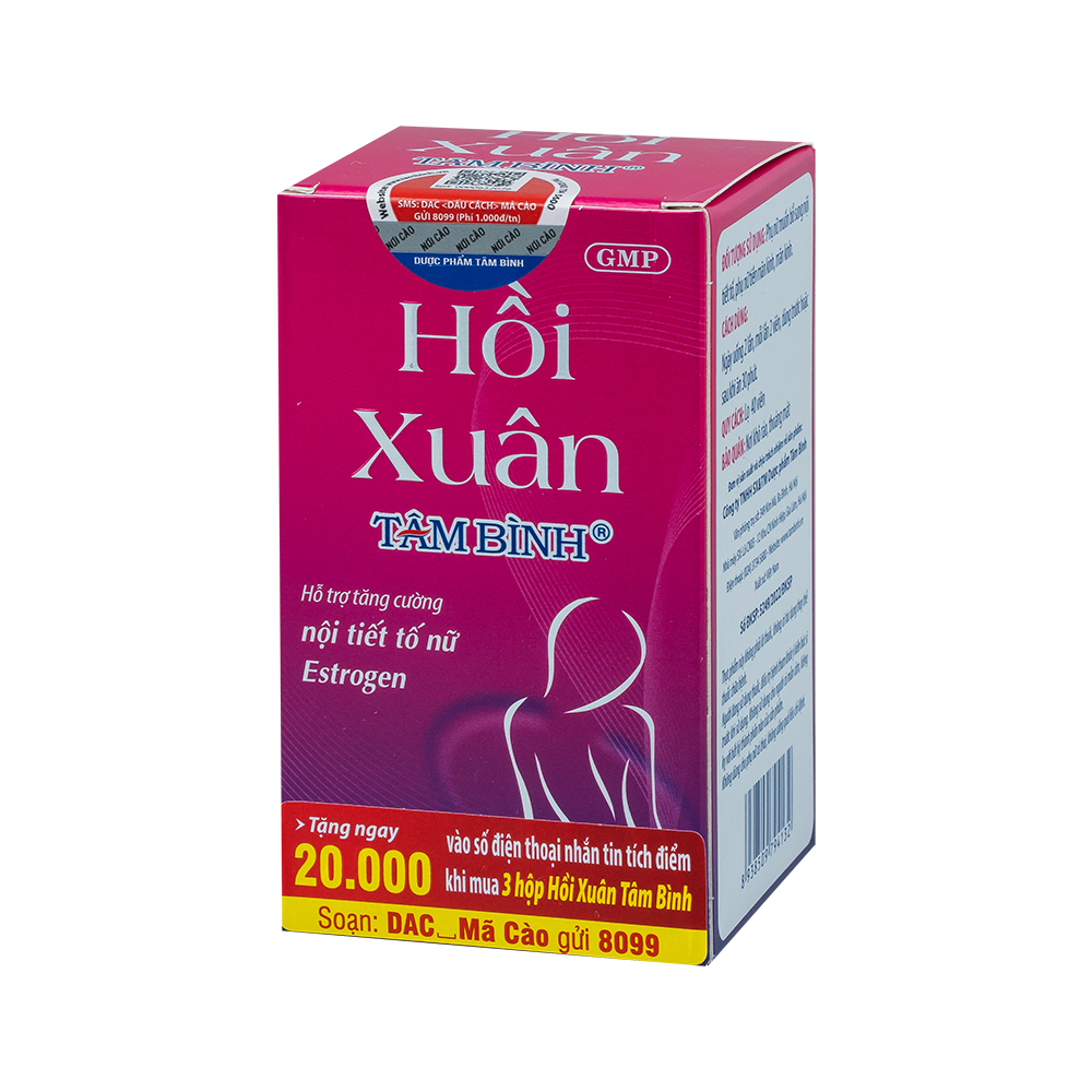 Hồi Xuân Hộp 1 lọ x 40 viên Tâm Bình