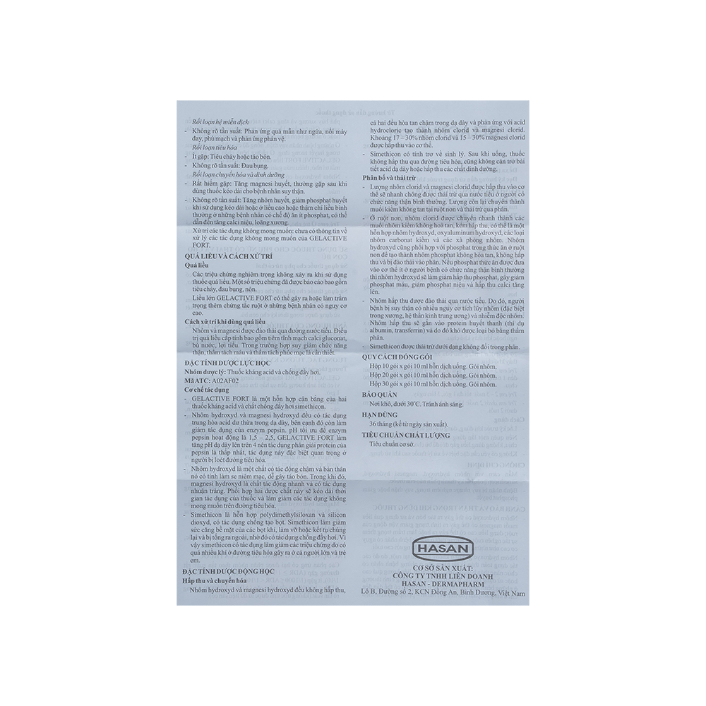 GELACTIVE FORT H/30GÓI HASAN