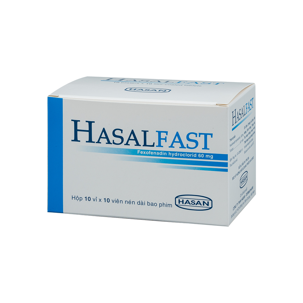 HASAL FAST 60MG HỘP/100V NÉN DÀI HASAN