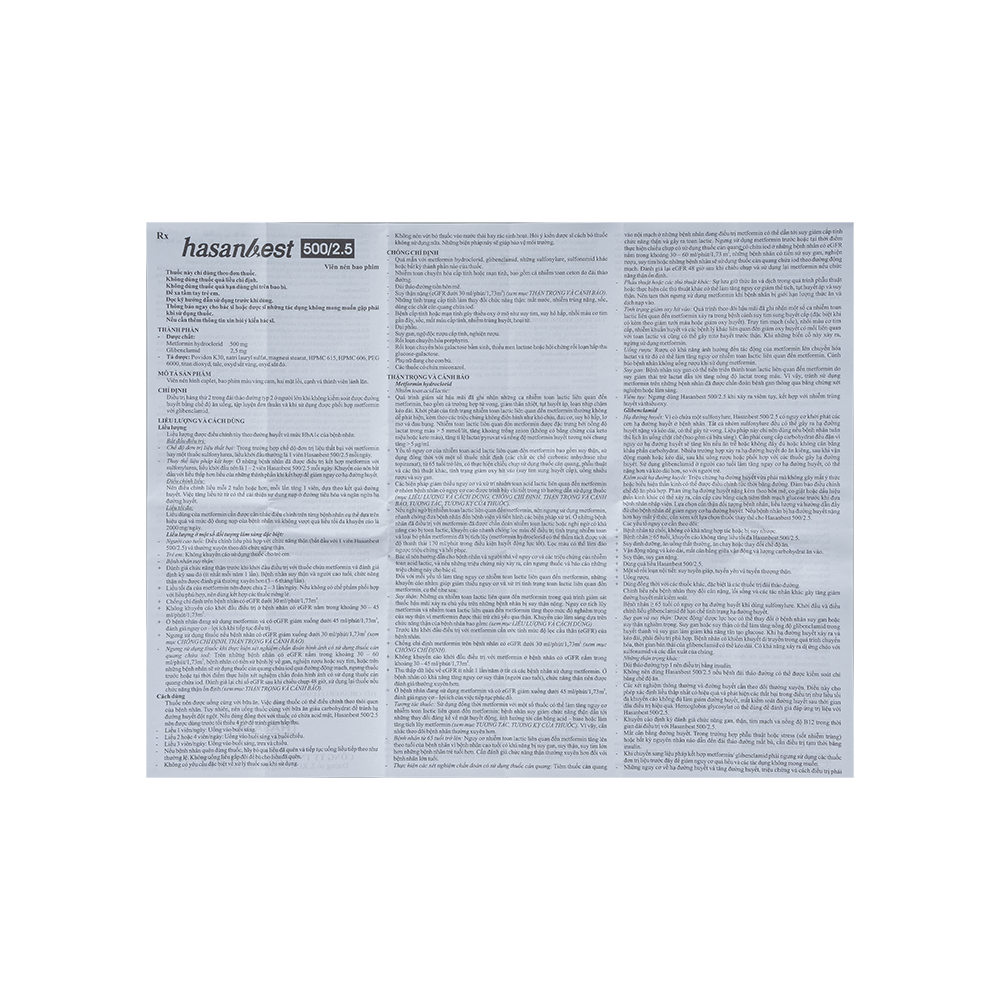 HASANBEST 500/2.5 H/30V HASAN