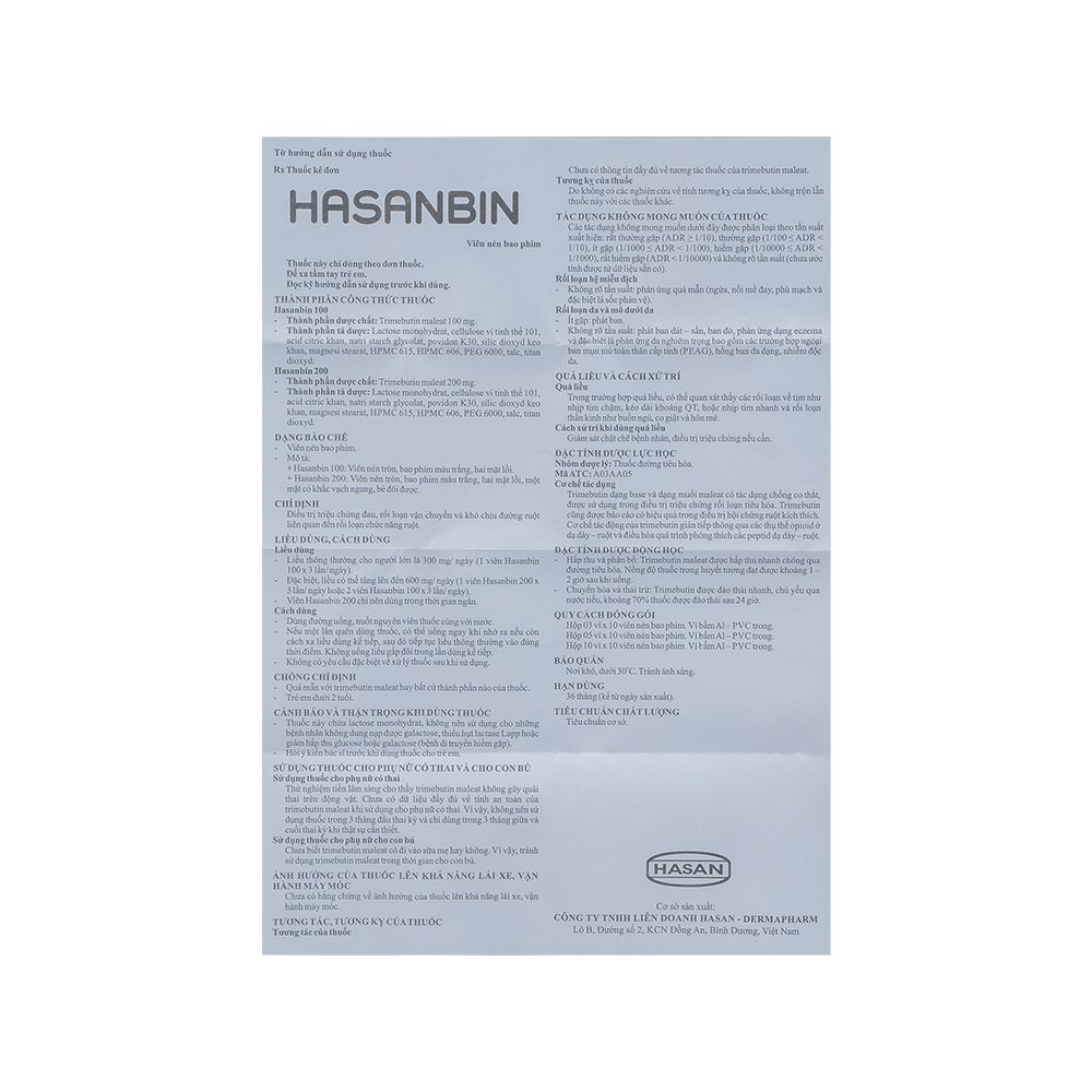 HASANBIN 100 H/100V HASAN