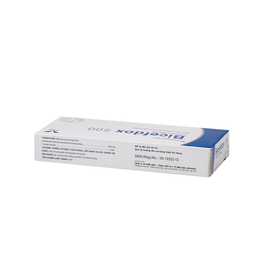 Bicefdox 500 H/20 Hộp 2 Vỉ x 10 Viên Bidiphar