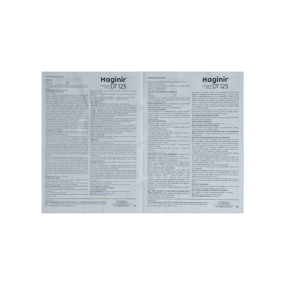 Haginir DT 125 v/10 h/20 t/2400