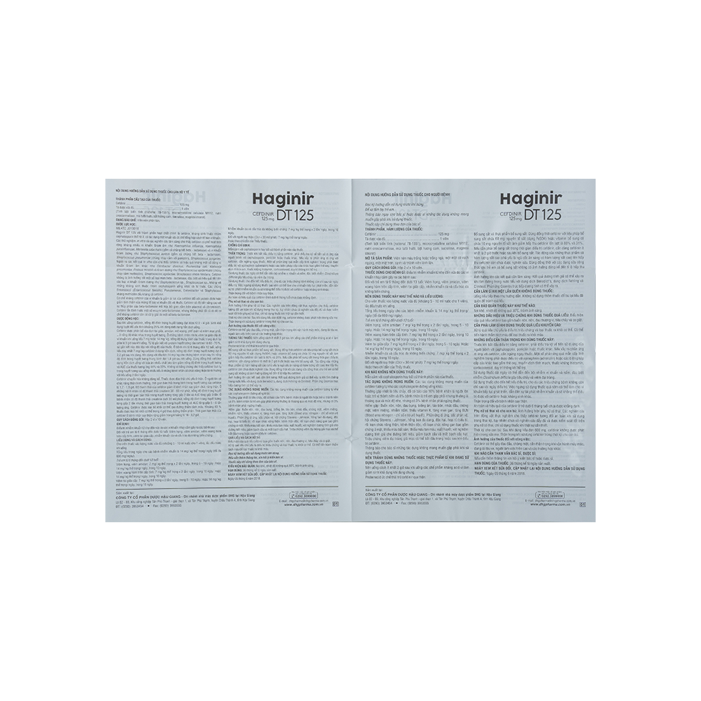 Haginir DT 125 v/10 h/20 t/2400