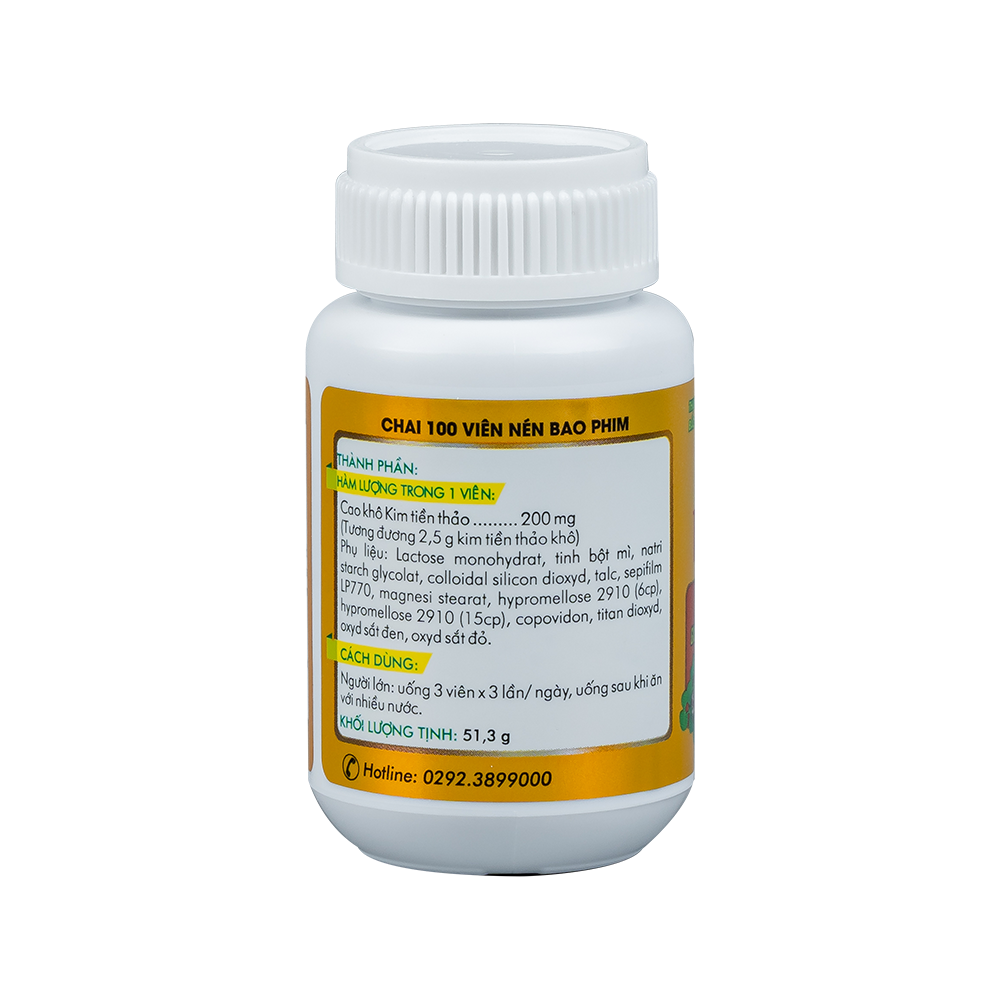 Kim Tiền Thảo hộp 1 chai/100 t/21600