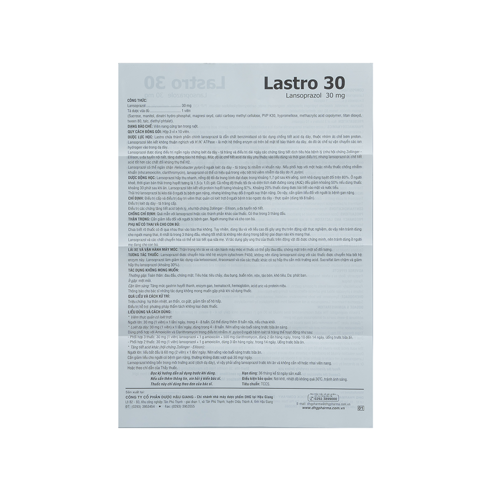 Lastro 30 v/10 h/30 t/3600