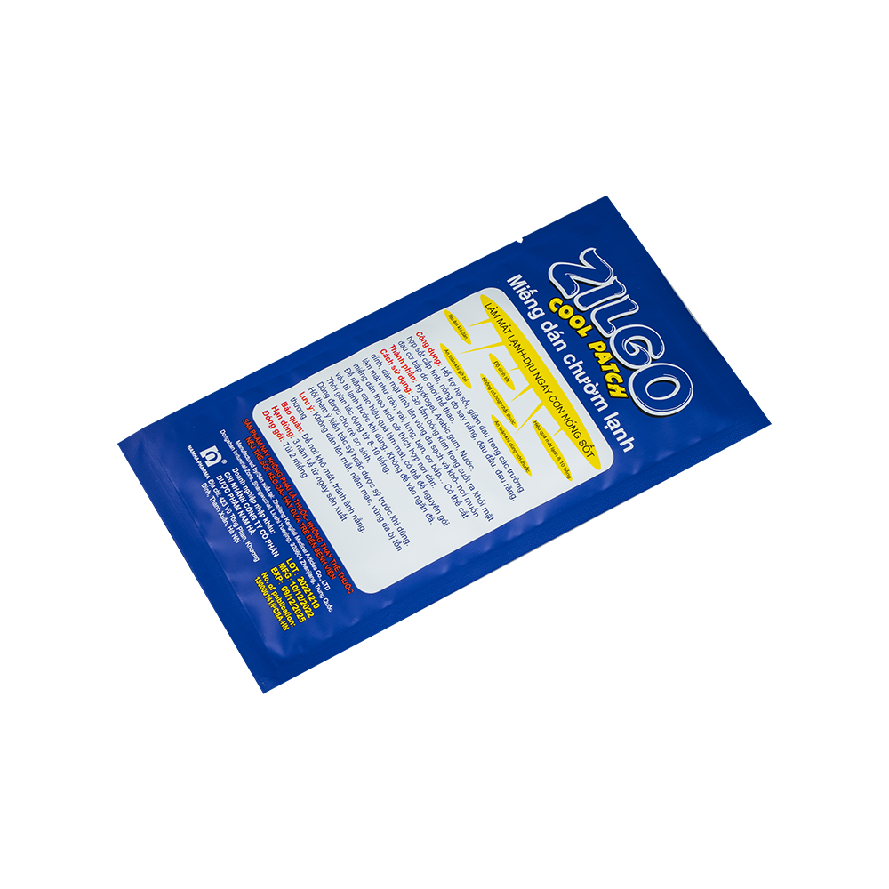 Zilgo Coolpatch (Thùng x 60 hộp x 3 túi x 2 miếng)