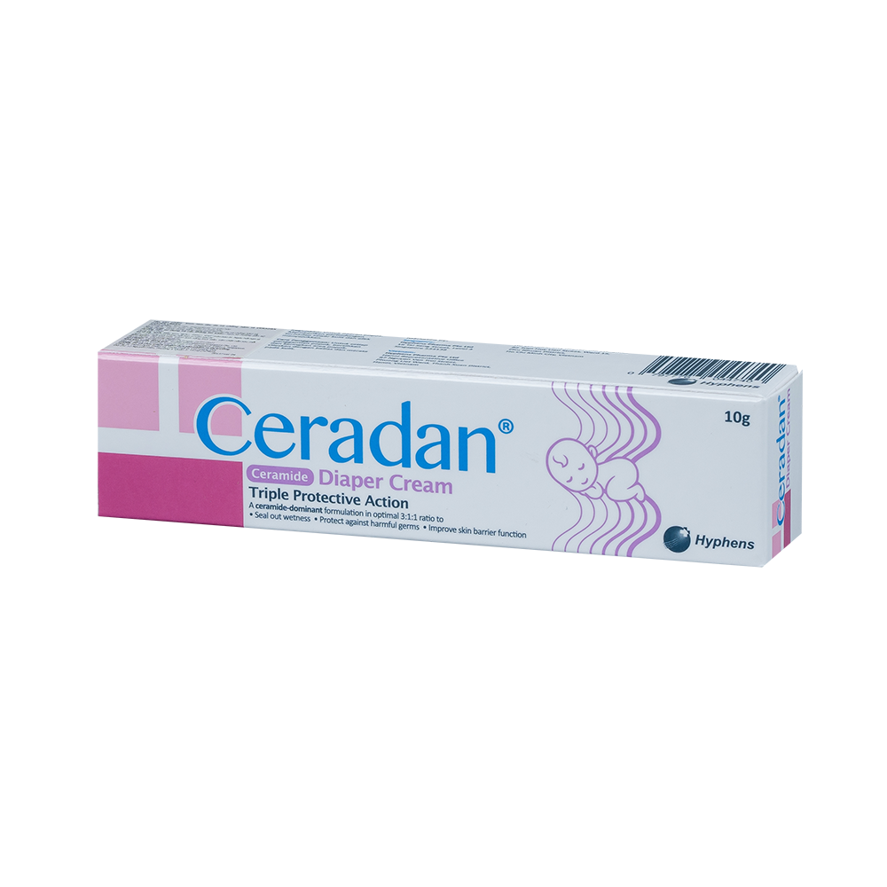 Ceradan Diaper Cream 10g Tube 10g Hyphens