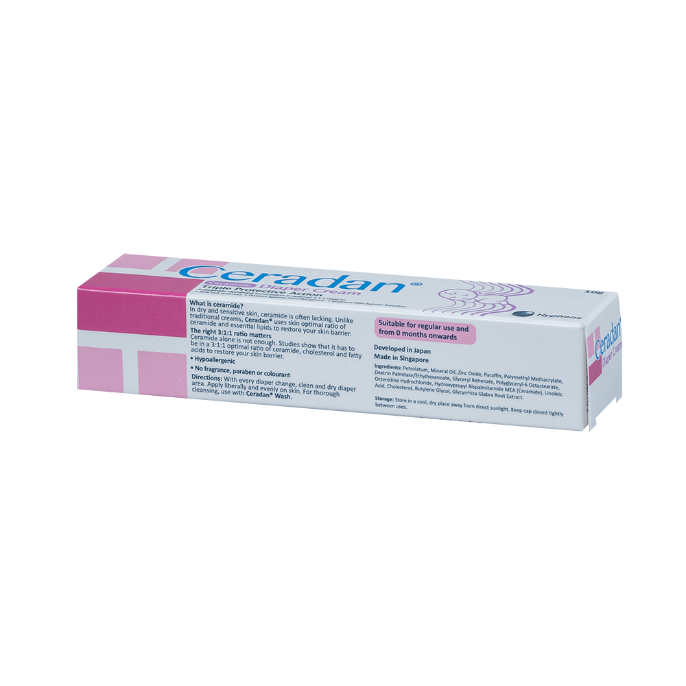 Ceradan Diaper Cream 10g Tube 10g Hyphens