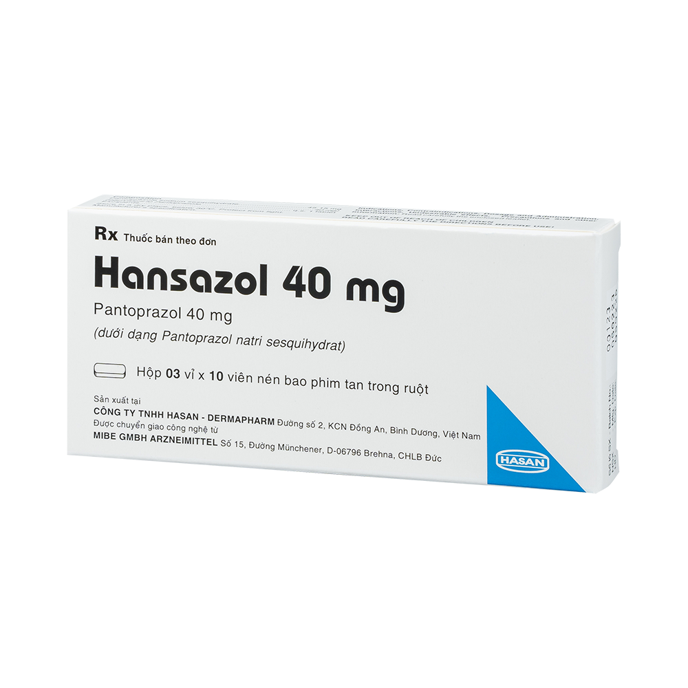 HANSAZOL 40MG H/30V HASAN