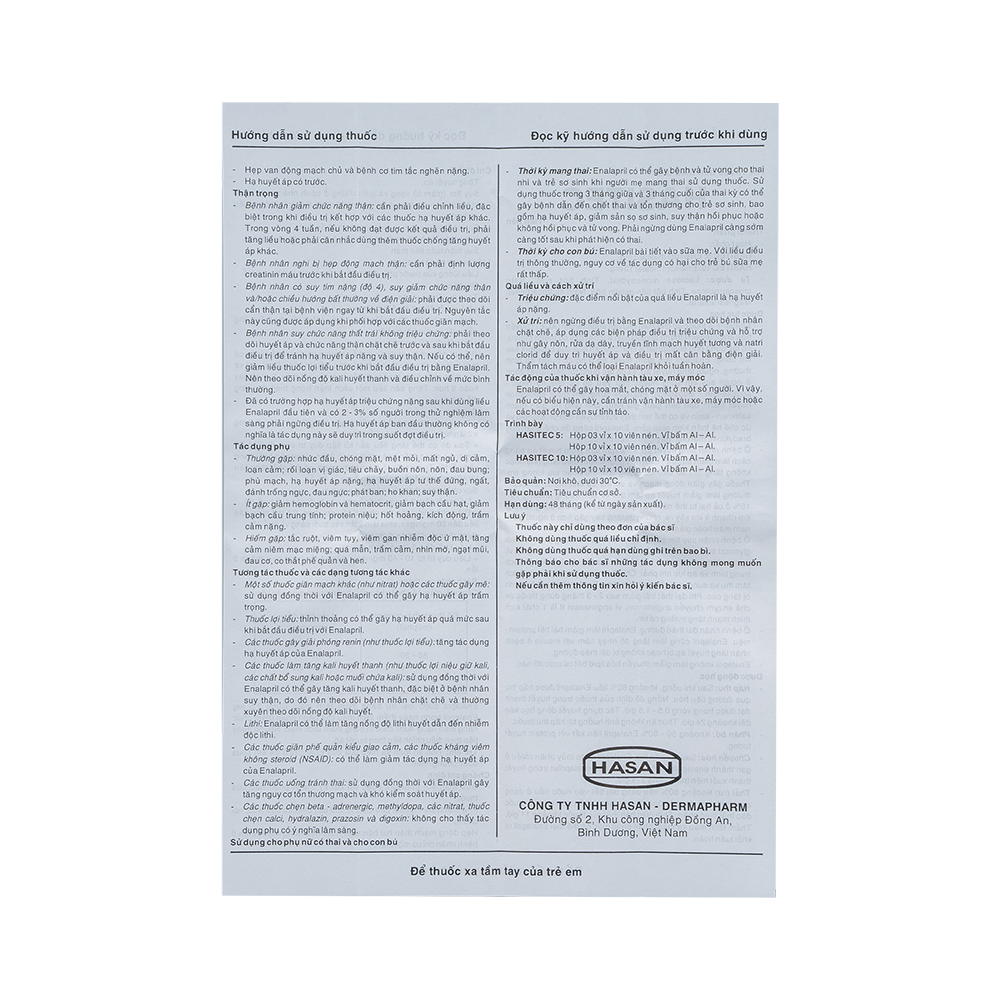 HASITEC 10 H/30V HASAN