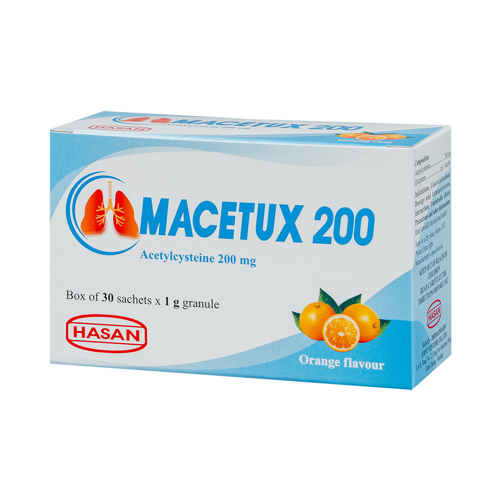 MACETUX 200 H/30GÓI HASAN