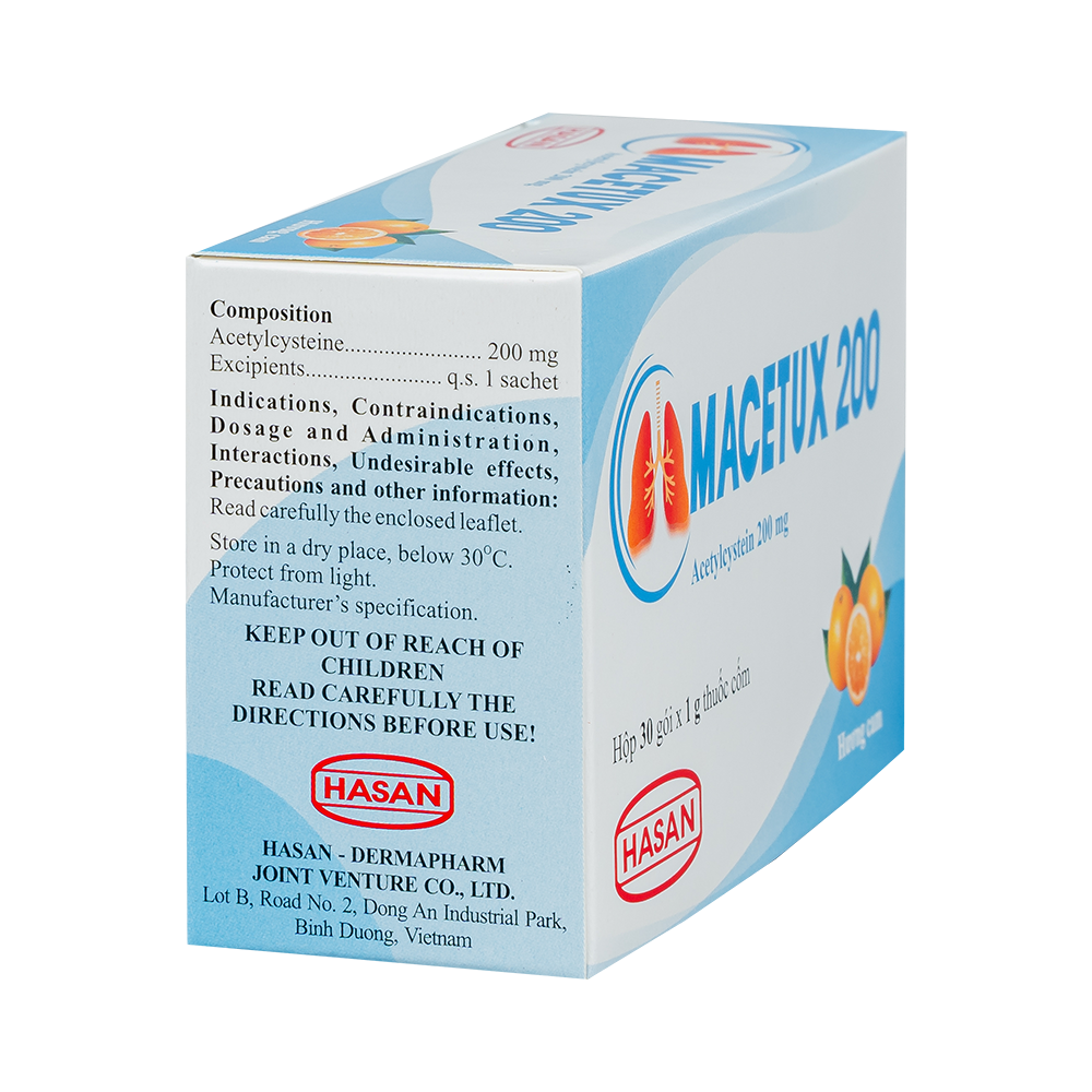 MACETUX 200 H/30GÓI HASAN