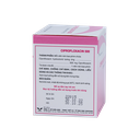 Ciprofloxacin 500 (hồng) H/100 Hộp 10 Vỉ x 10 Viên Bidiphar
