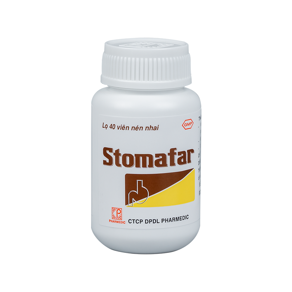 STOMAFAR Hộp 1 lọ 40 viên