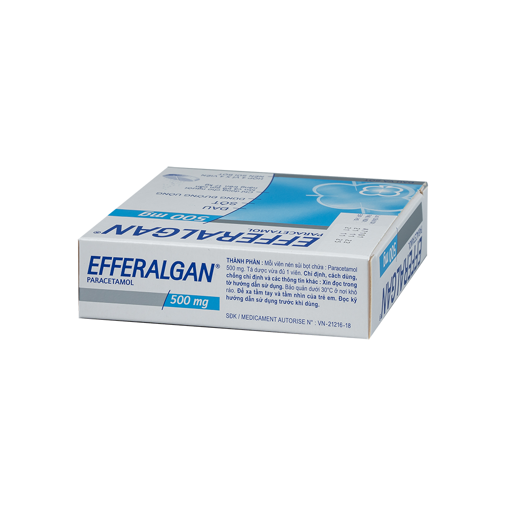 Efferalgan 500mg hộp 16 viên sủi