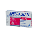 Efferalgan 80mg Suppo Hộp 10 viên đạn