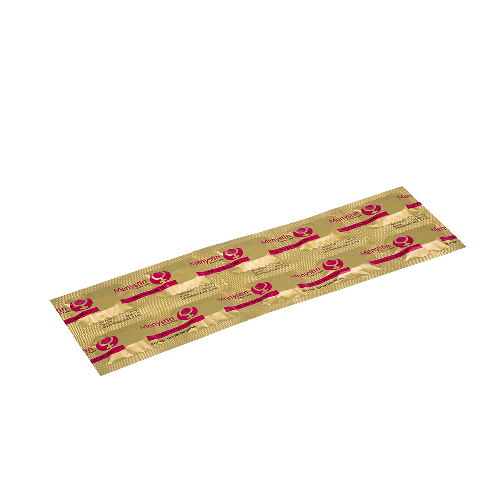 Menystin (vỉ xé) H/20 Hộp 2 Vỉ x 10 Viên Bidiphar