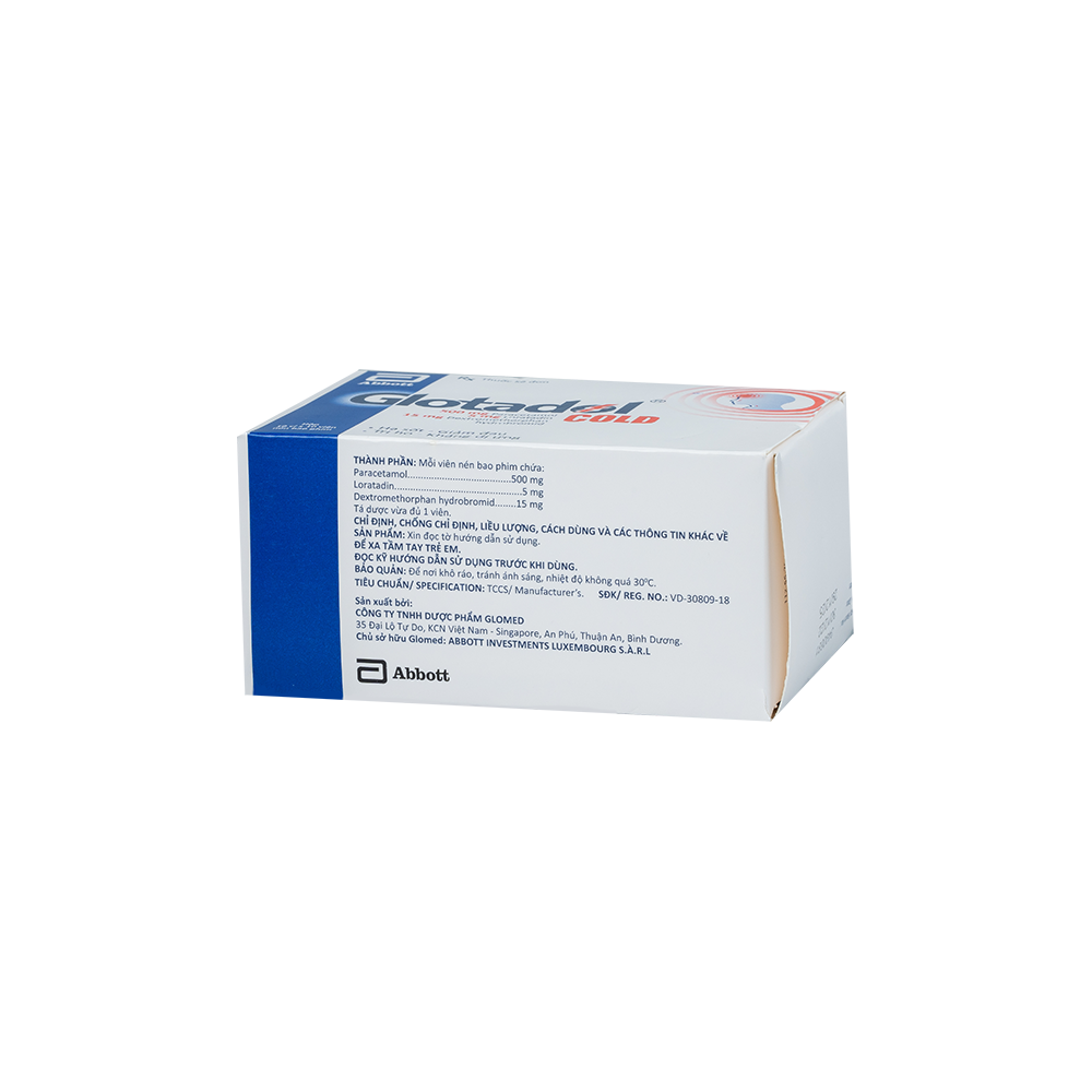 GLOTADOL COLD FCT/ box 10 x 10's ABBOTT