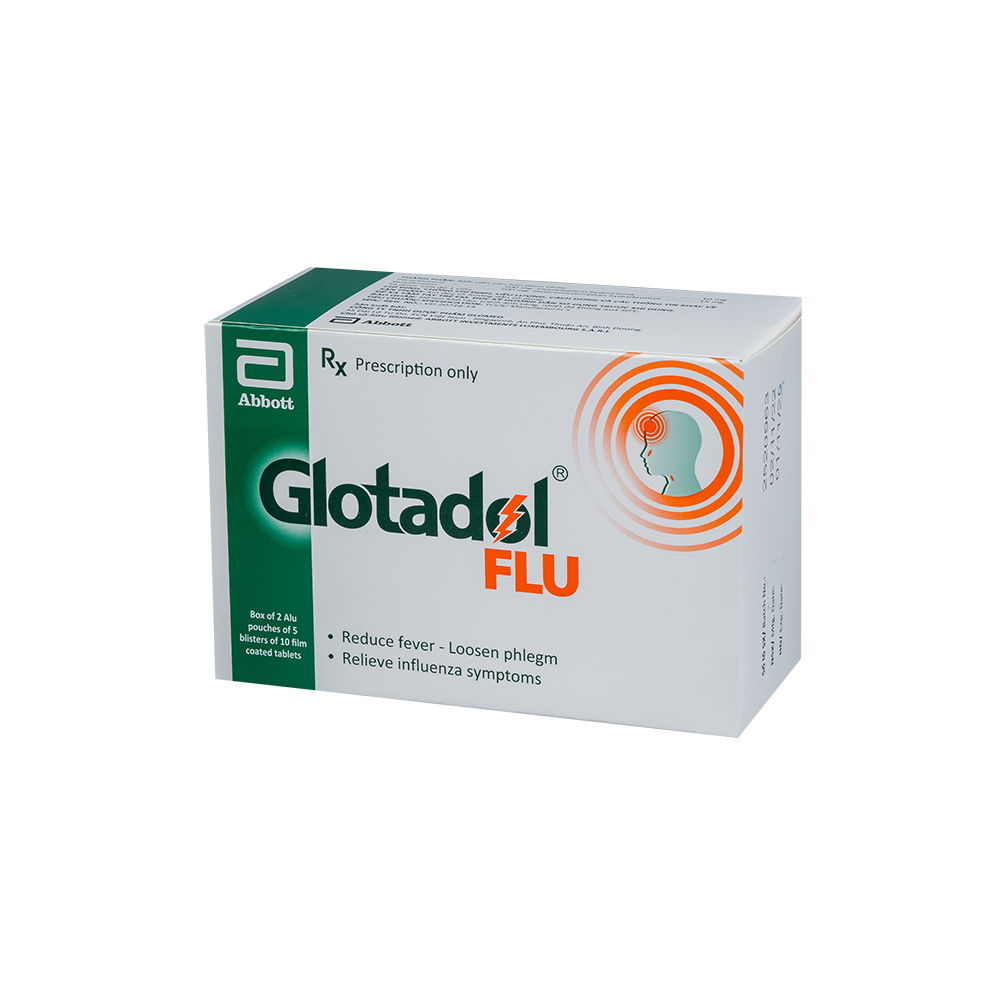 GLOTADOL FLU FCT/ box 10 x 10's ABBOTT
