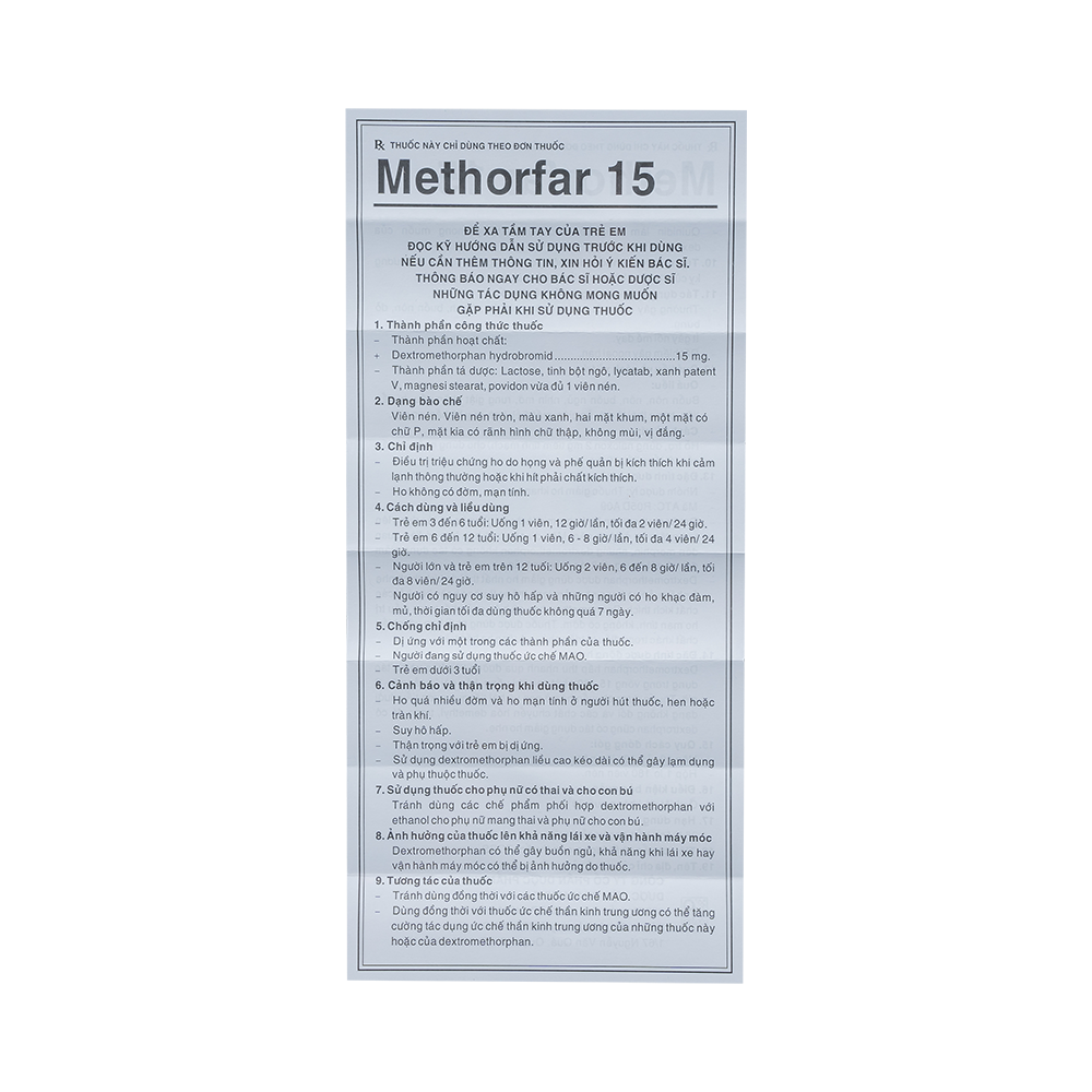 METHORFAR 15 *