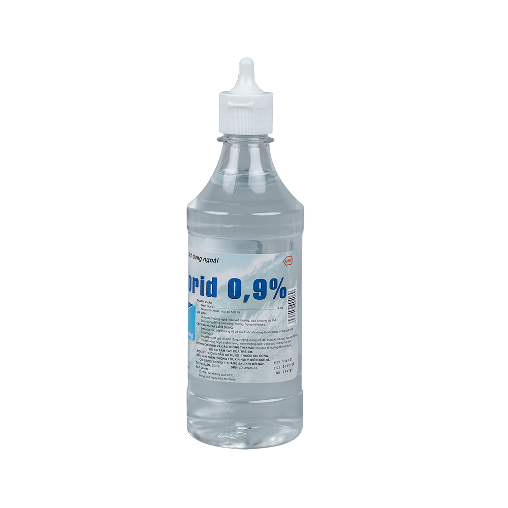 NATRICLORID 0,9% CHAI 500ml