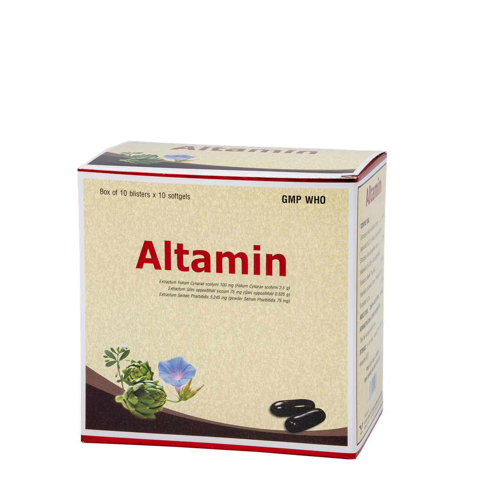 Altamin H/100 Hộp 10 Vỉ x 10 Viên Bidiphar