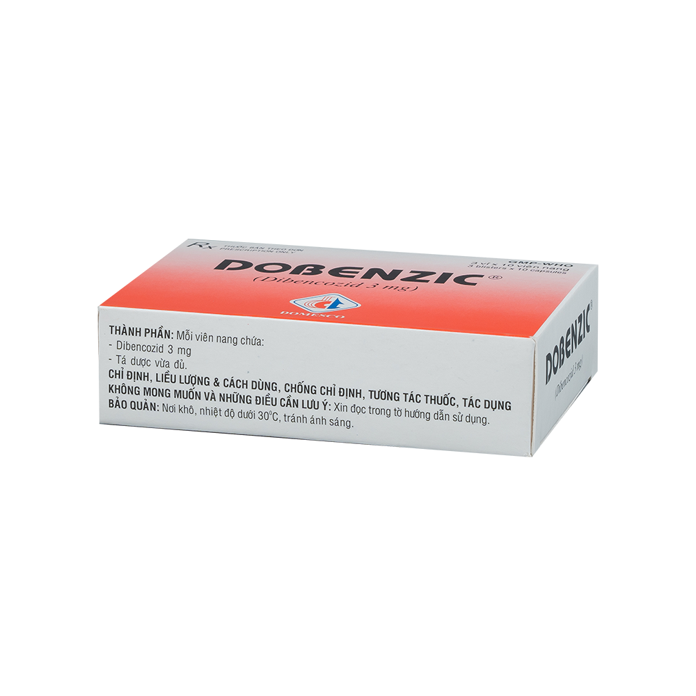Dobenzic Hộp 3 vỉ x 10 viên Domesco