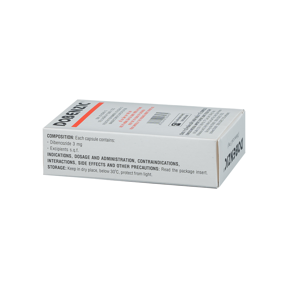 Dobenzic Hộp 3 vỉ x 10 viên Domesco