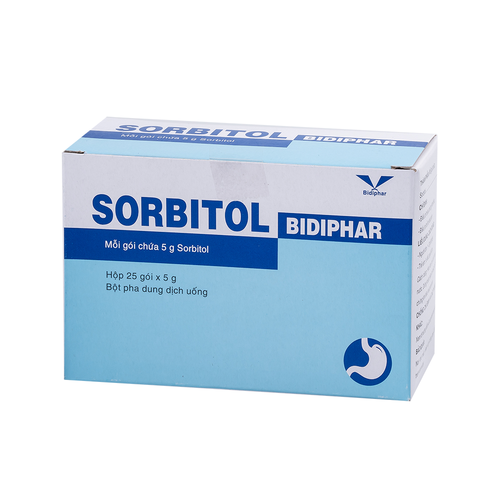 Sorbitol Bidiphar H/25 Hộp 25 Gói Bidiphar