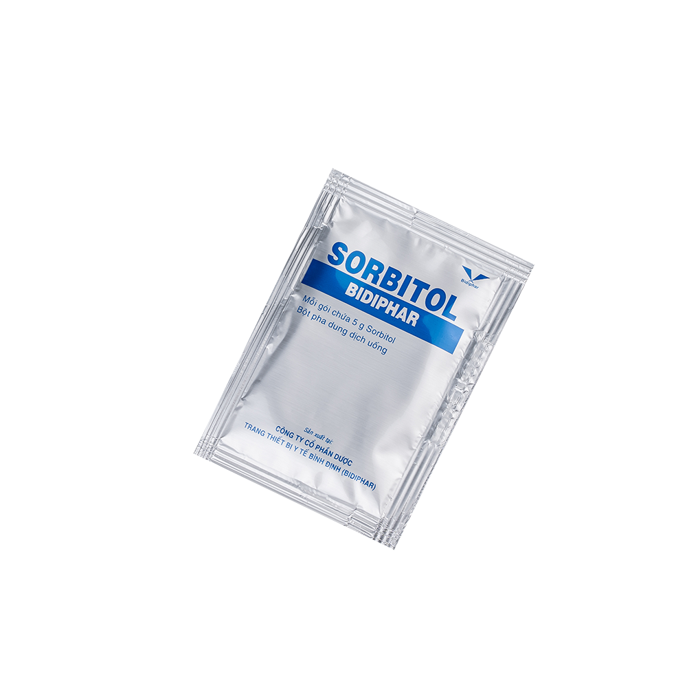 Sorbitol Bidiphar H/25 Hộp 25 Gói Bidiphar