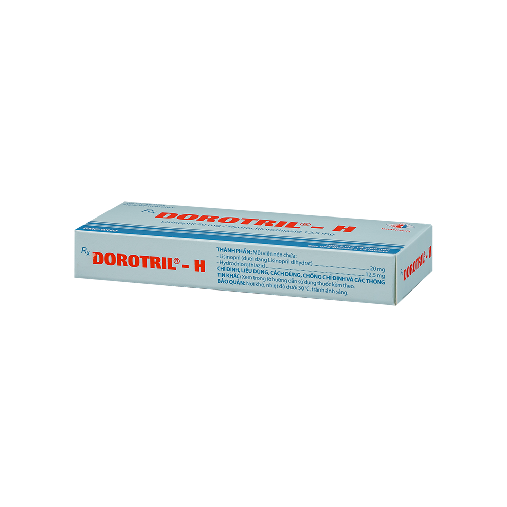 Dorotril - H Hộp 2 vỉ x 14 viên Domesco